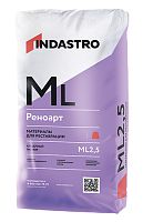 Кладочный раствор ИНДАСТРО РЕНОАРТ ML2.5, 25 кг